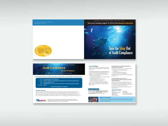 Invitation to Healthcare Event at Aquarium