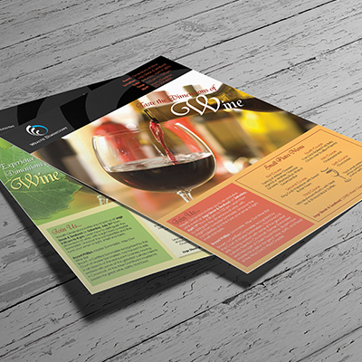 Wine Event Flyers